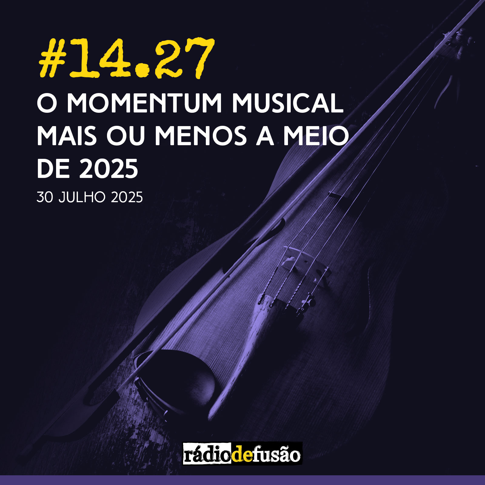 O momentum musical mais ou menos a meio de 2025